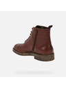 Geox Hnedá pánska členkové topánky Geox Henreys