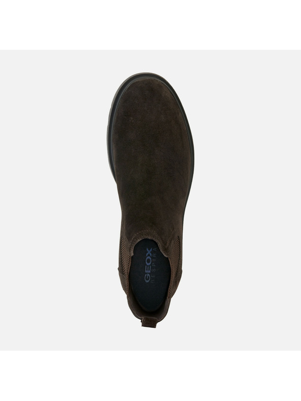 Geox Čierne pánske členkové topánky Geox Spherica EC1