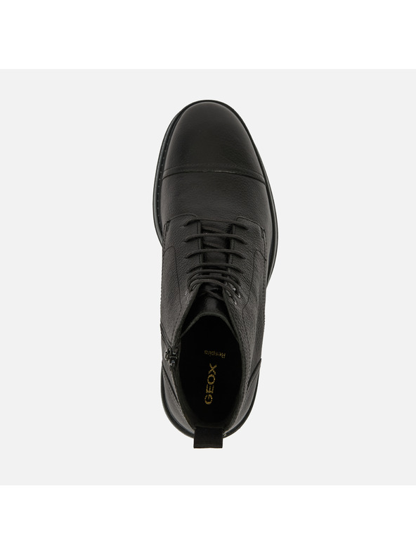 Geox Čierna pánska členkové topánky Geox Henreys