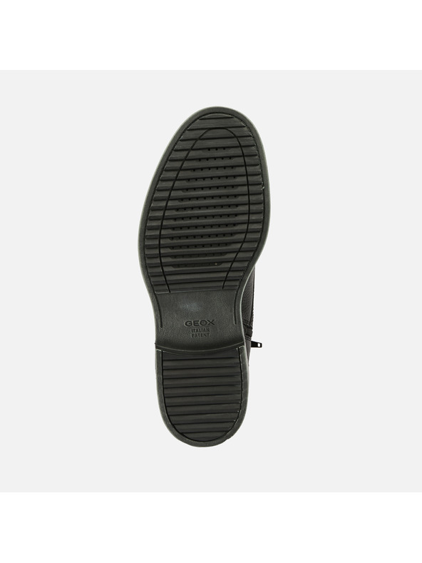 Geox Čierna pánska členkové topánky Geox Henreys
