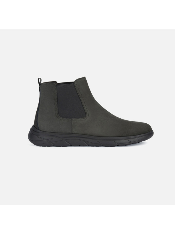 Geox Hnedá pánska členkové topánky Geox Portello