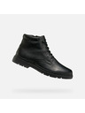Geox Čierna pánska členkové topánky Geox Spherica EC1 ABX
