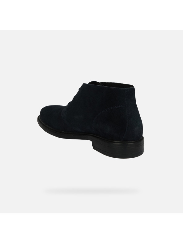 Geox Tmavomodrá pánska členkové obuv Geox Terence