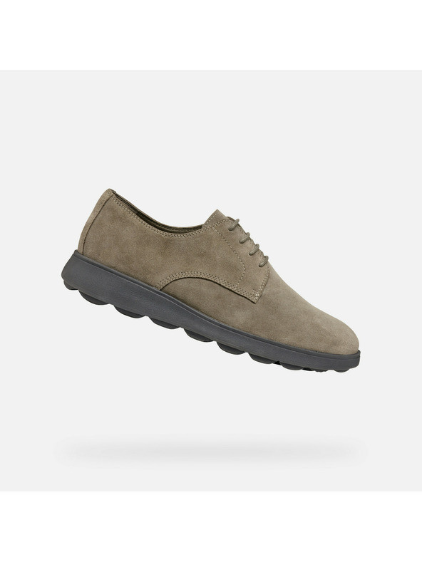 Geox Svetlošedé pánske tenisky Geox Spherica EC10
