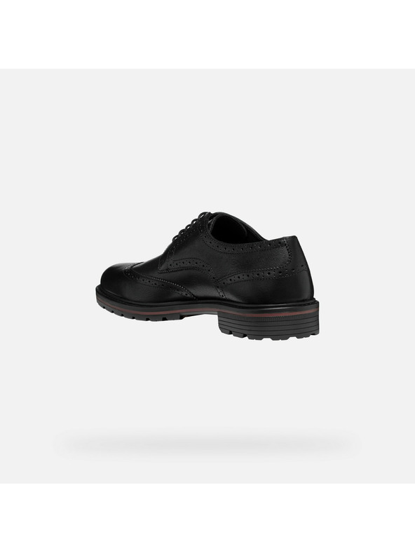 Geox Čierna pánska spoločenská obuv Geox Walk Pleasure C