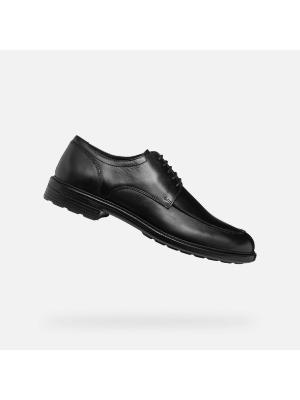 Geox Čierna pánska obuv Geox Walk Pleasure