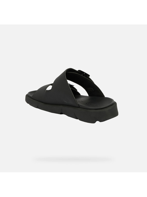 Geox Čierne pánske sandále Geox Xand 2S