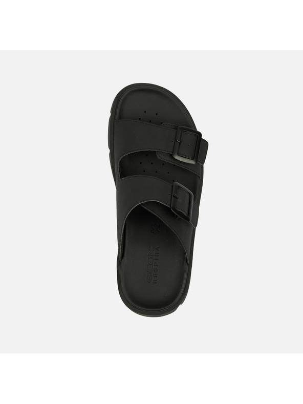 Geox Čierne pánske sandále Geox Xand 2S