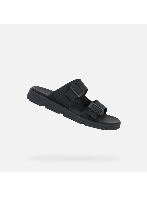 Geox Čierne pánske sandále Geox Xand 2S