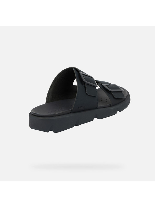 Geox Čierne pánske sandále Geox Xand 2S