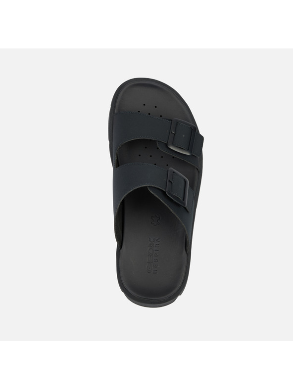 Geox Čierne pánske sandále Geox Xand 2S