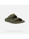 Geox Khaki pánske sandále Geox Xand 2S
