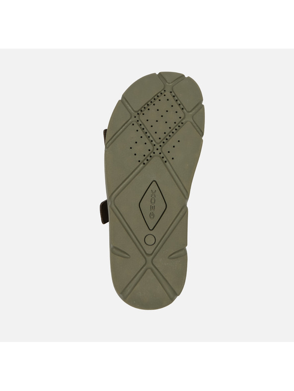 Geox Khaki pánske sandále Geox Xand 2S