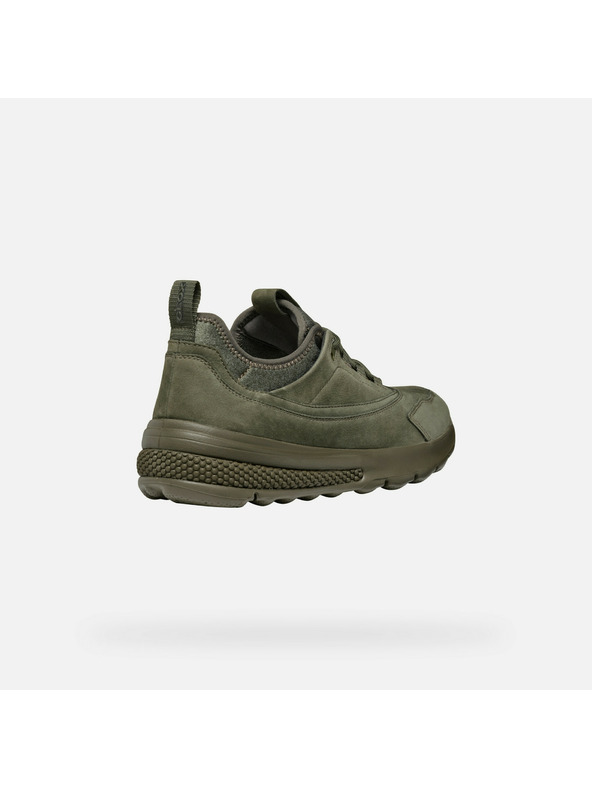 Geox Khaki pánske tenisky Geox Spherica Actif