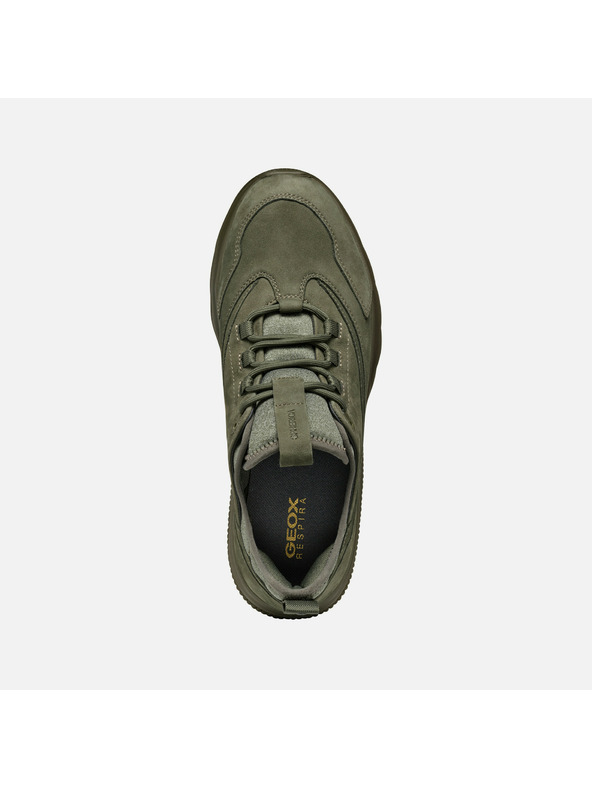 Geox Khaki pánske tenisky Geox Spherica Actif
