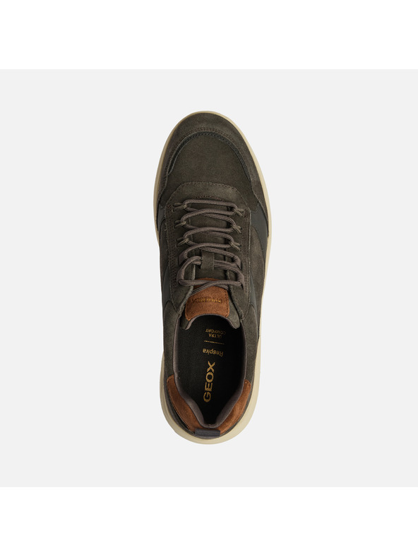 Geox Sivé pánske tenisky Geox Spherica