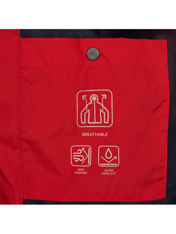 Geox Červená pánska bunda Geox Jharrod