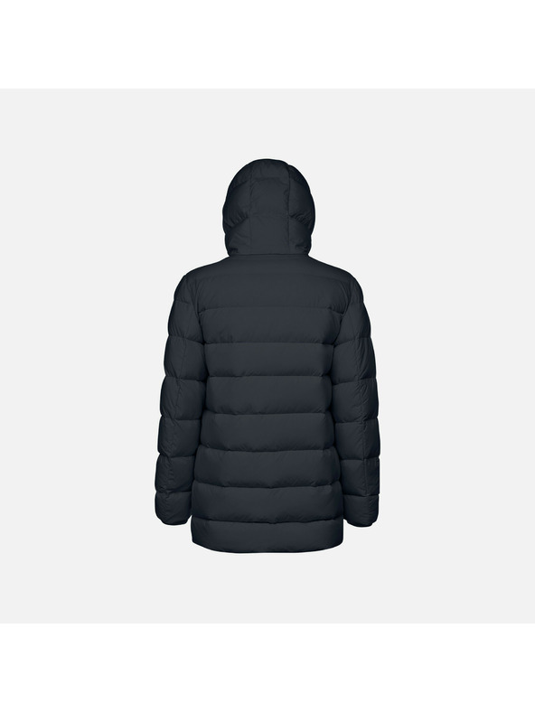 Geox Tmavomodrá pánska páperová bunda Geox Elver