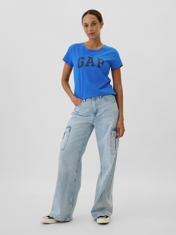 GAP Tričko GAP logo v-ss camo arch