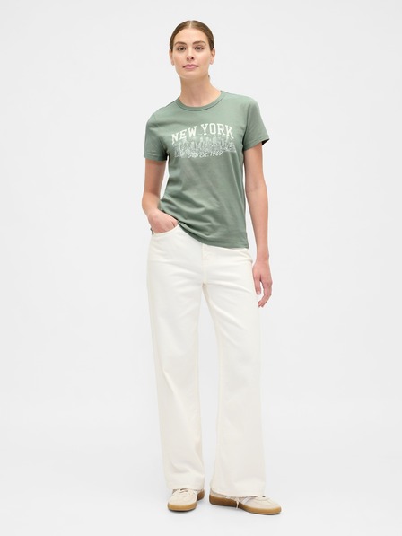 GAP Tričko GAP logo v-ss camo arch