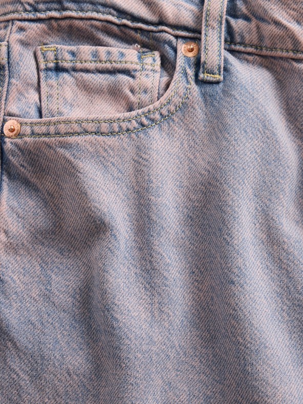 GAP Džínsy Baggy Rose Mist Pink GAP