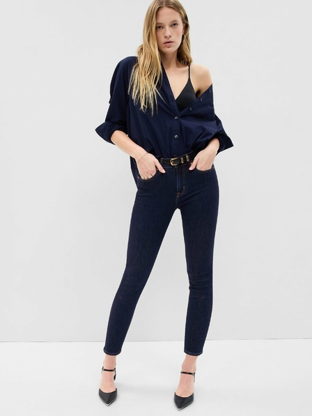 GAP Džínsy skinny Mid Rise True GAP