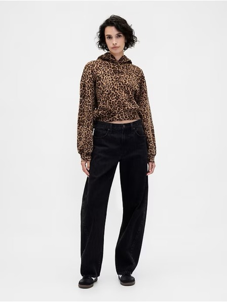 GAP Mikina s kapucňou Logo Cropped GAP