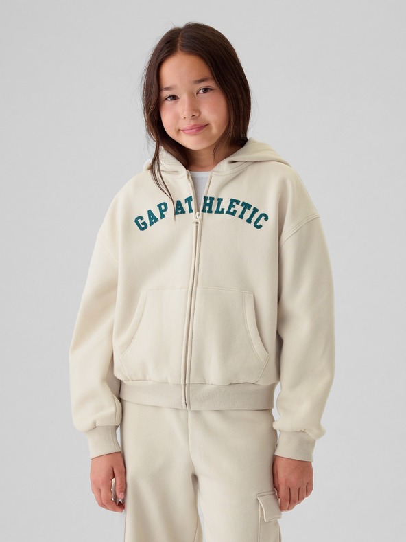 GAP Detská mikina na zips Gap Athletic GAP
