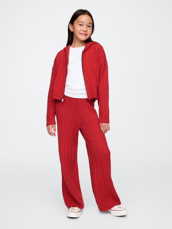 GAP Detský sveter na zips CashSoft GAP