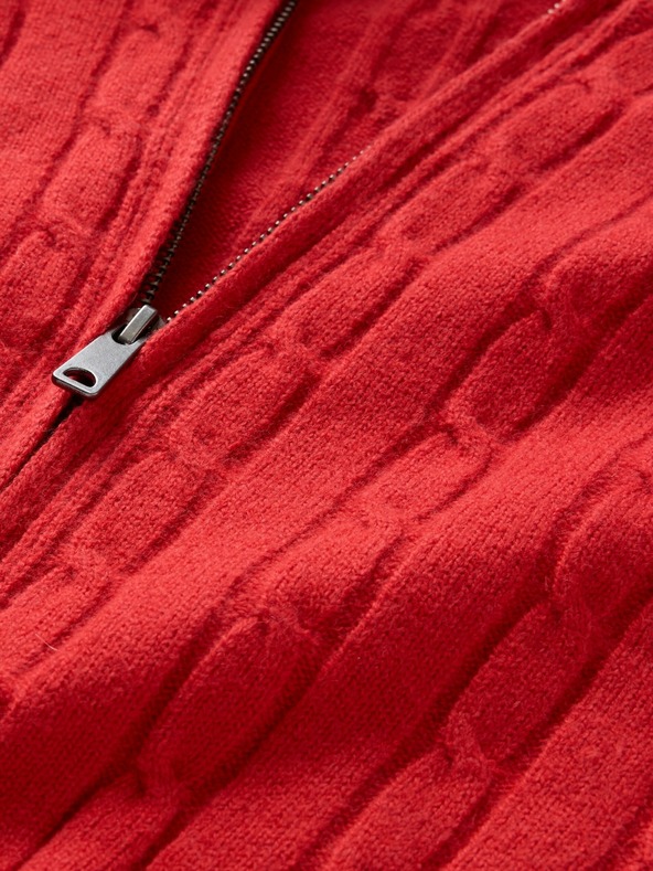 GAP Detský sveter na zips CashSoft GAP