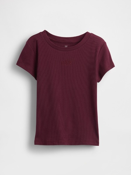 GAP Detské rebrované tričko GAP