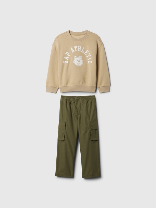 GAP Baby set mikiny a cargo nohavíc Gap Athletic GAP