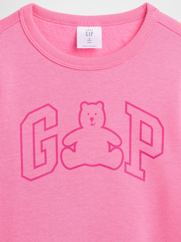 GAP Baby mikina s logom GAP