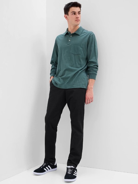 GAP Nohavice khaki slim fit GapFlex GAP