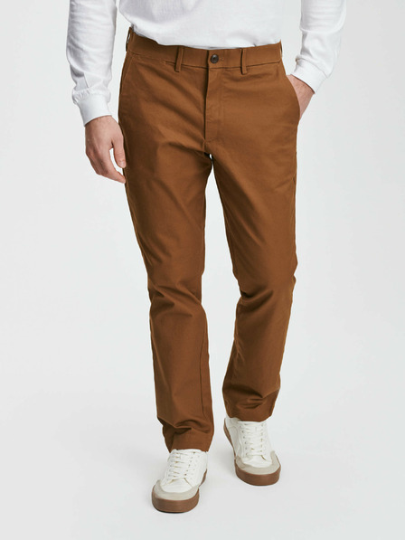GAP Nohavice khaki slim fit GapFlex GAP