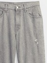 GAP Džínsy loose Mid Rise Destructed '90s GAP