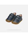 Geox Tmavomodré chlapčenské barefoot tenisky Geox Steppieup