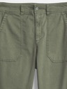 GAP Nohavice girlfriend khaki high rise Utility GAP