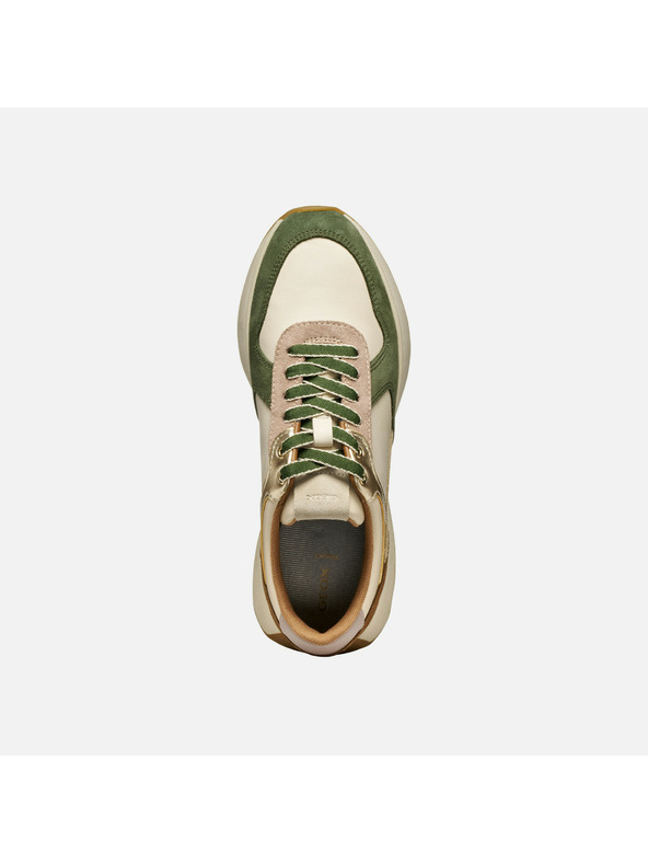 Geox Krémové dámske tenisky Geox Amabel