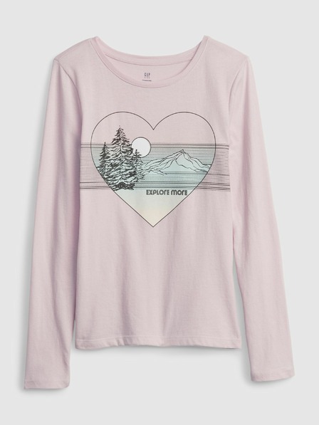 GAP Detské tričko z organickej bavlny GAP