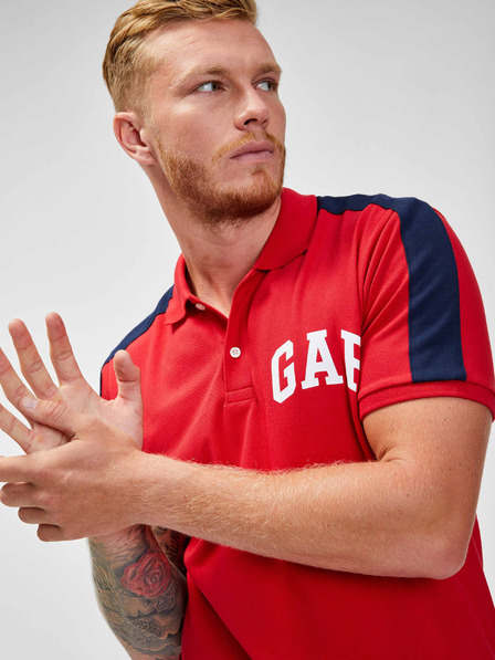 GAP Pružné pique polo tričko GAP
