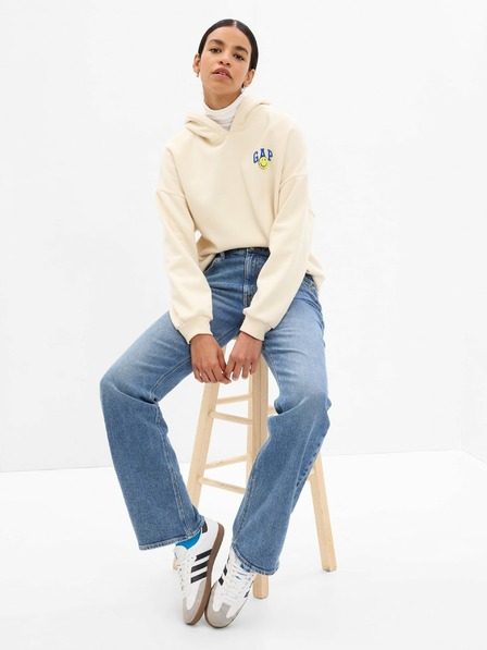 GAP Mikina vintage soft Gap × SmileyWorld® GAP