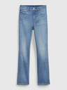GAP Džínsy slim Mid Rise Split-Hem Vintage GAP