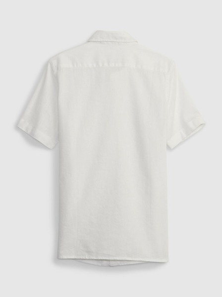 GAP Detská ľanová košeľa oxford GAP