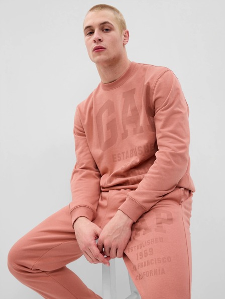 GAP Mikina logo GAP fleece