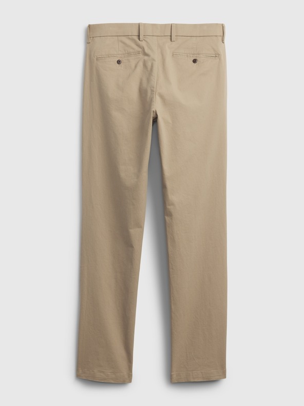 GAP Nohavice modern khaki in straight fit GapFlex GAP