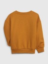 GAP Detská mikina s logom a fleece GAP
