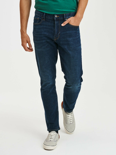 GAP Džínsy straight taper menlo medium GAP