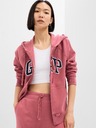GAP Mikina s logom a fleece GAP