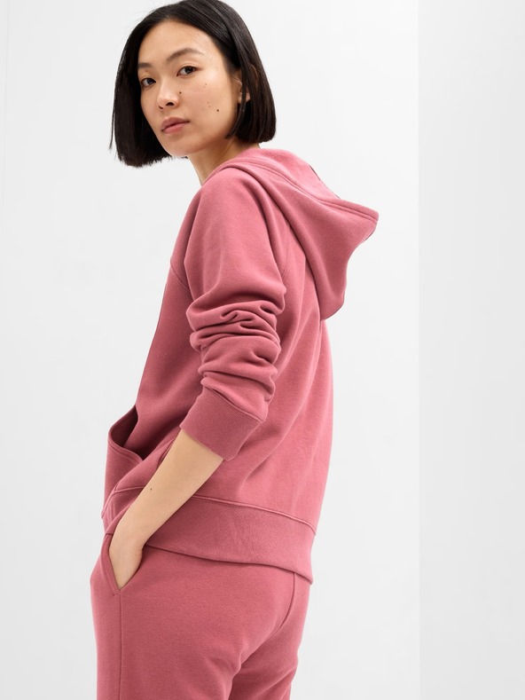 GAP Mikina s logom a fleece GAP